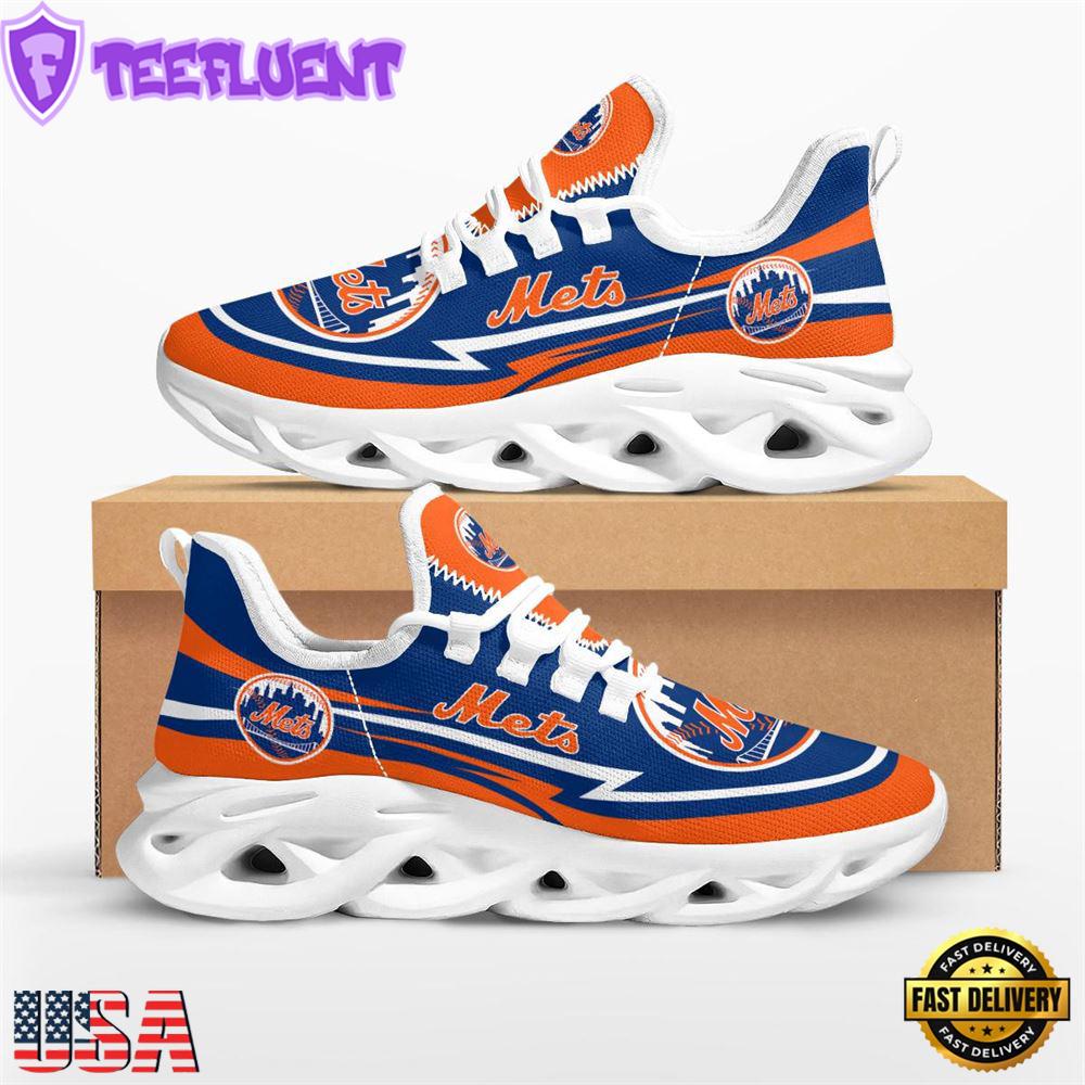 MLB New York Mets Are Coming Curves Max Soul Shoes
