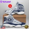 MLB New York Yankees Custom Name Air Jordan 13 Shoes