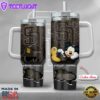 MLB San Diego Padres Mickey Mouse Custom Stanley Quencher 40oz Stainless Steel Tumbler With Handle