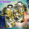 MLB San Diego Padres Paradise Bloom Hawaiian Shirt