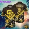 MLB San Diego Padres Tropical Bloom Hawaiian Shirt