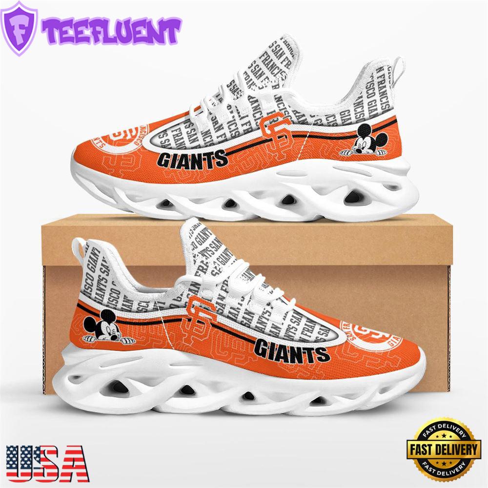 MLB San Francisco Giants Mickey Mouse Max Soul Shoes