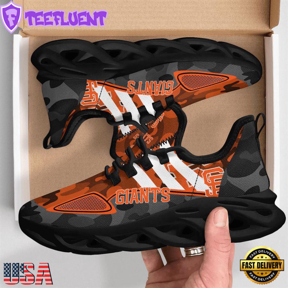 MLB San Francisco Giants Military Camouflage Max Soul Shoes