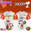MLB San Francisco Giants Snoopy Peanuts 75th Anniversary Baseball Jersey