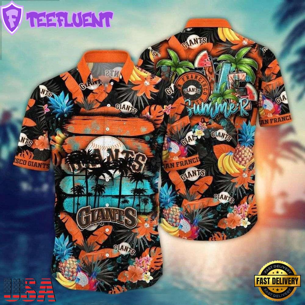 MLB San Francisco Giants Summer Paradise Hawaiian Shirt