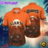MLB San Francisco Giants Sunset Flamingo Hawaiian Shirt