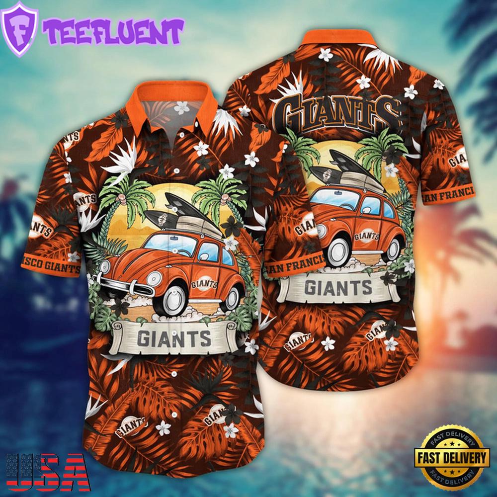 MLB San Francisco Giants Surf Beetle Hawaiian Shirt