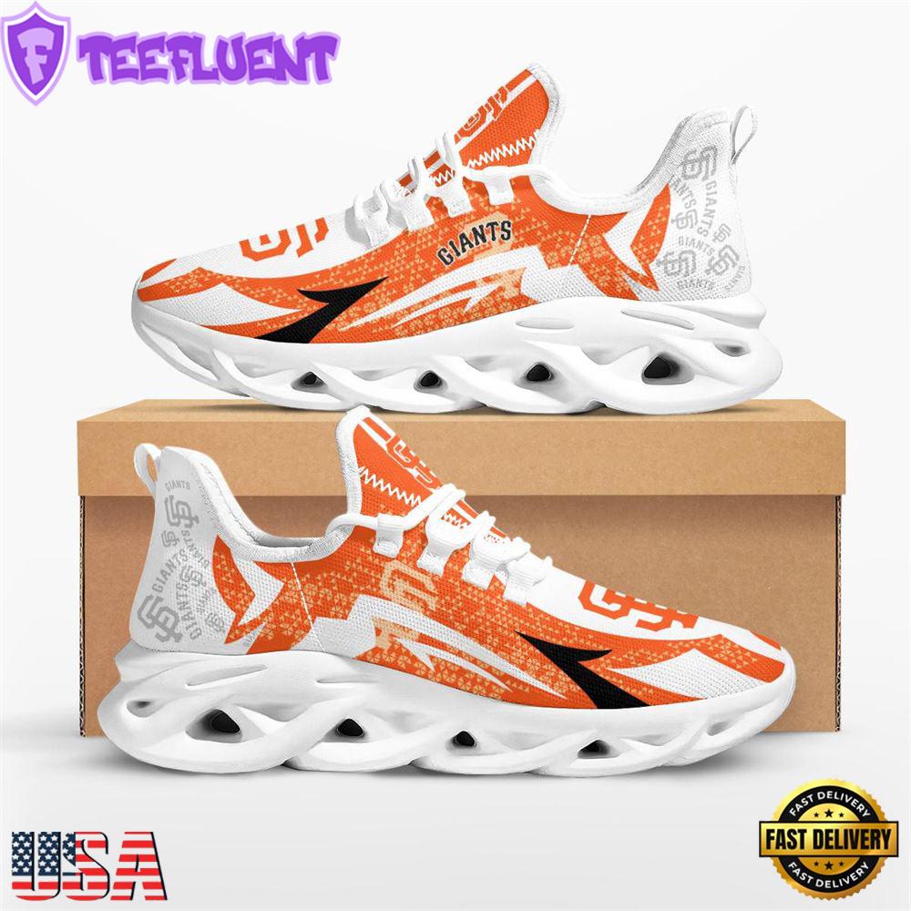 MLB San Francisco Giants Symbol Geometric Pattern Max Soul Shoes