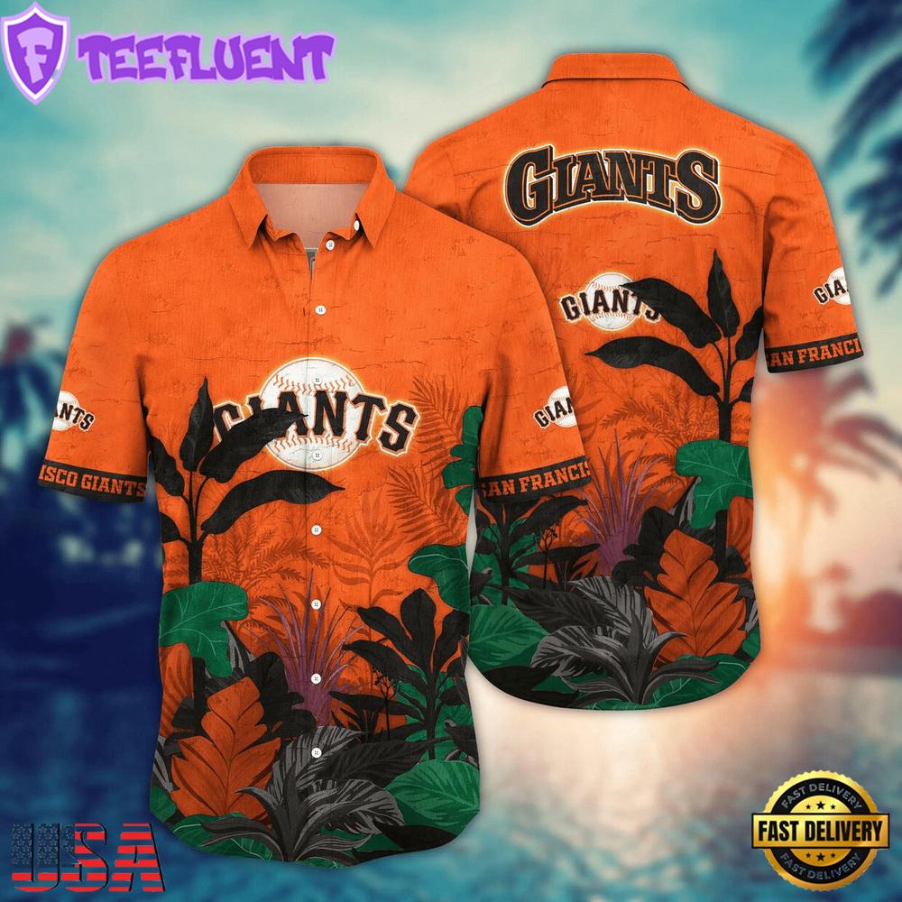 MLB San Francisco Giants Tropical Escape Hawaiian Shirt