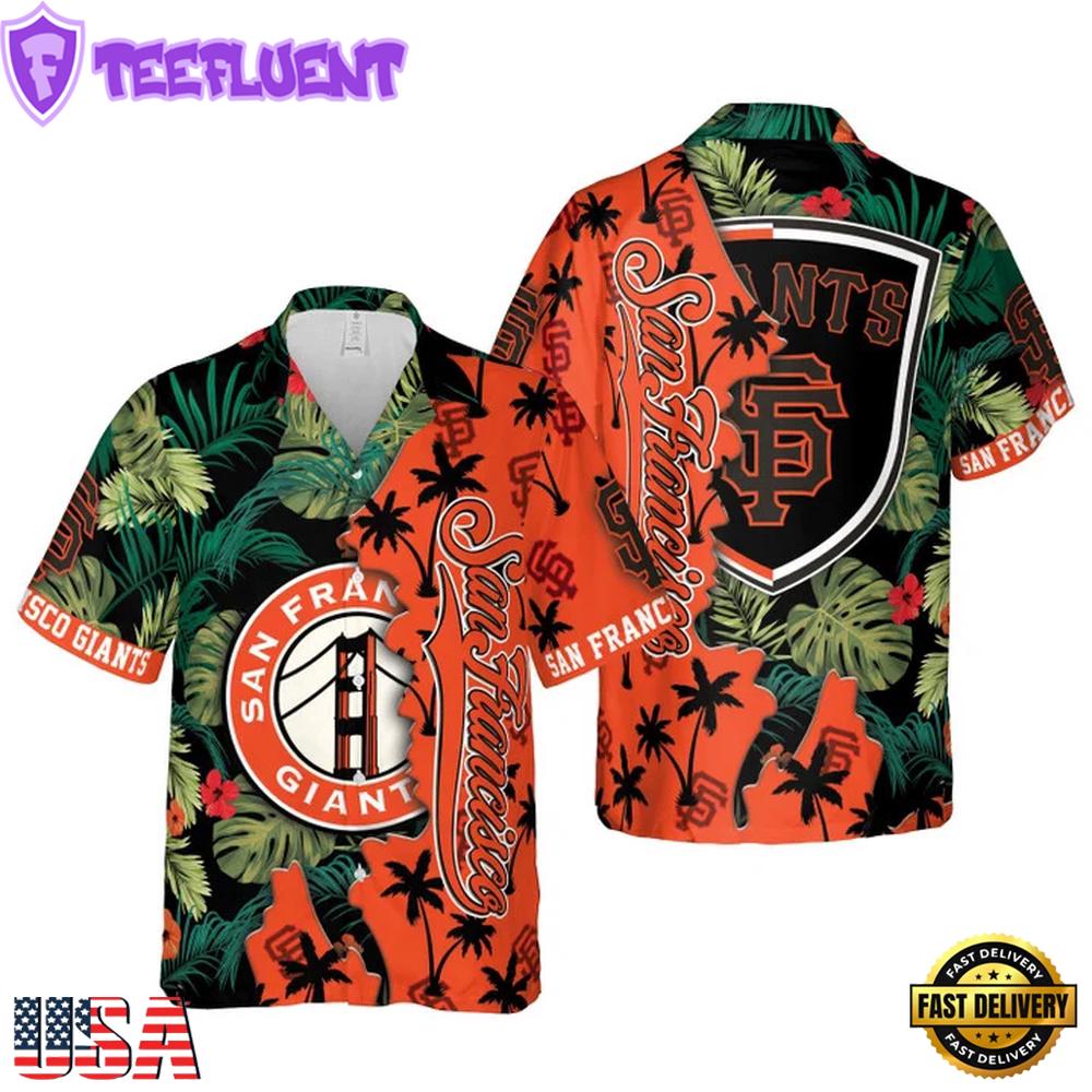 MLB San Francisco Giants Tropical Icon Hawaiian Shirt
