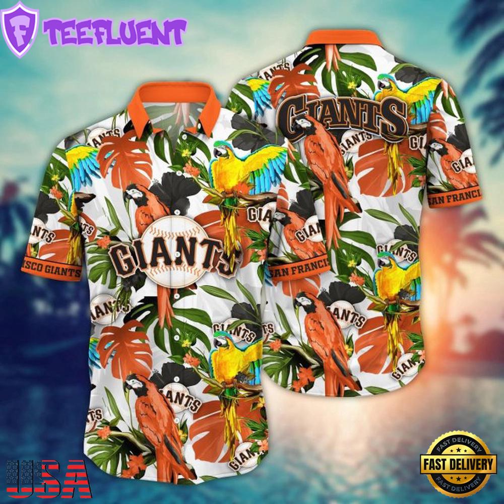 MLB San Francisco Giants Tropical Summer New Hawaiian Shirt