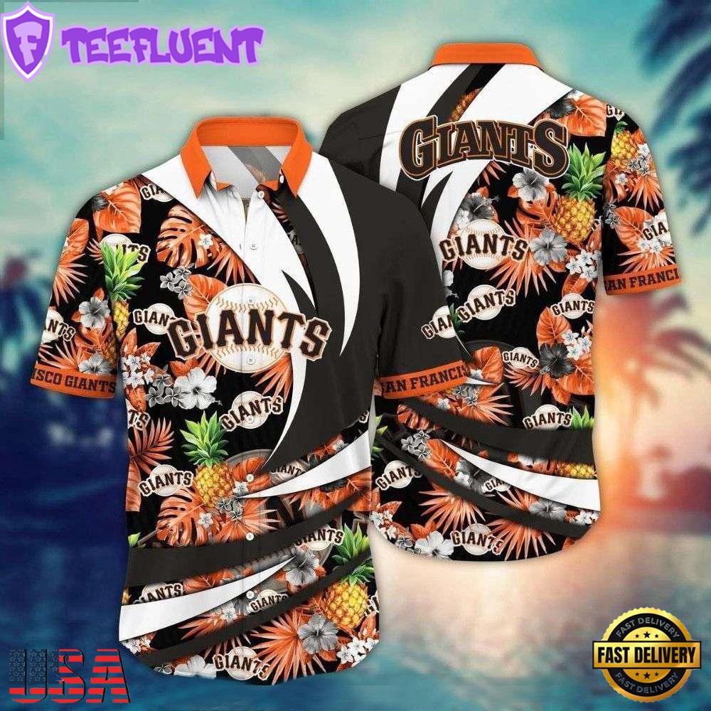 MLB San Francisco Giants Tropical Wave Hawaiian Shirt
