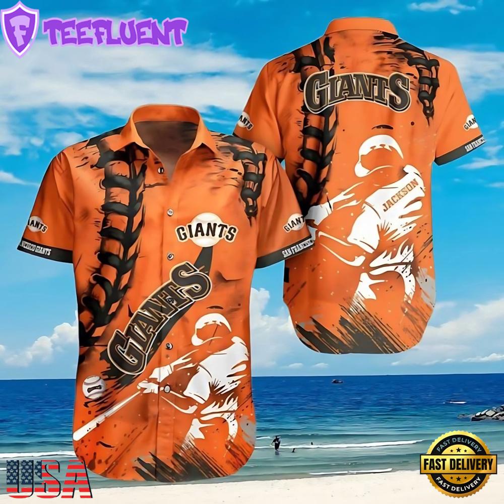 MLB San Francisco Giants Vintage Player Hawaiian Shirt