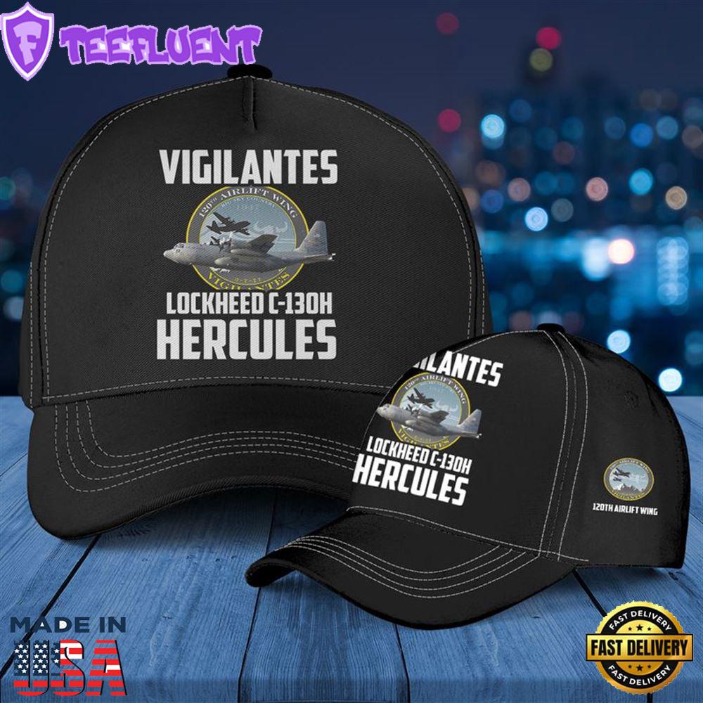 Montana Air National Guard 120th Airlift Wing Lockheed C-130H Hercules Baseball Cap