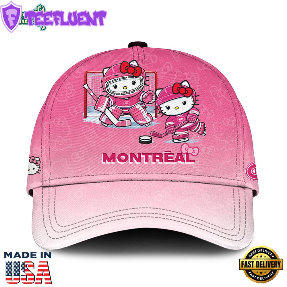 MTL Canadiens Special Hello Kitty Limited Edition Cap
