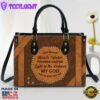 My God That Is Who You Are Christian Leather Handbag Christ Gifts Leather Bags