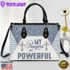 My Prayers Are Powerful Gorgeous Leather Handbag Christ Gifts Leather Bags