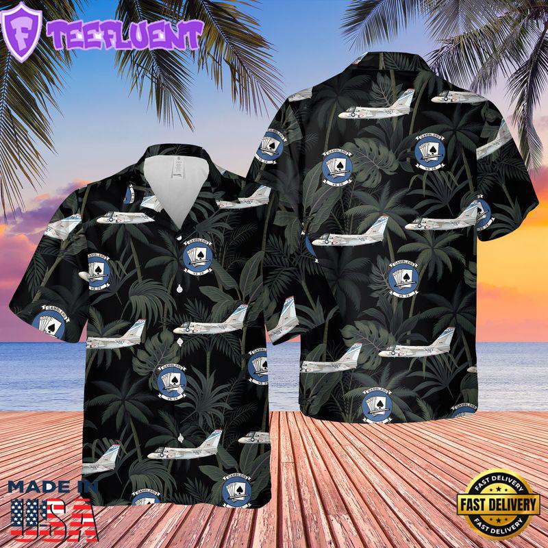 Navy Lockheed S-3 Viking Of VS-28 Hawaiian Shirt