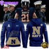 Navy Midshipmen 2024 Men’s Under Armour Navy Hoodie