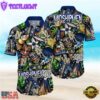 Navy Midshipmen Ncaa Mens Floral Special Design Hawaiian Shirt