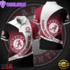 NCAA Alabama Crimson Tide Team Polo Shirt Custom Your Name