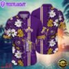 NCAA Albany Great Danes Flower Summer Aloha Button Hawaiian Shirt