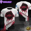 NCAA Arkansas Razorbacks Logo Team All Over Print T Shirt
