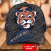 NCAA Auburn Tigers 3D Mascot Custom Baseball Cap