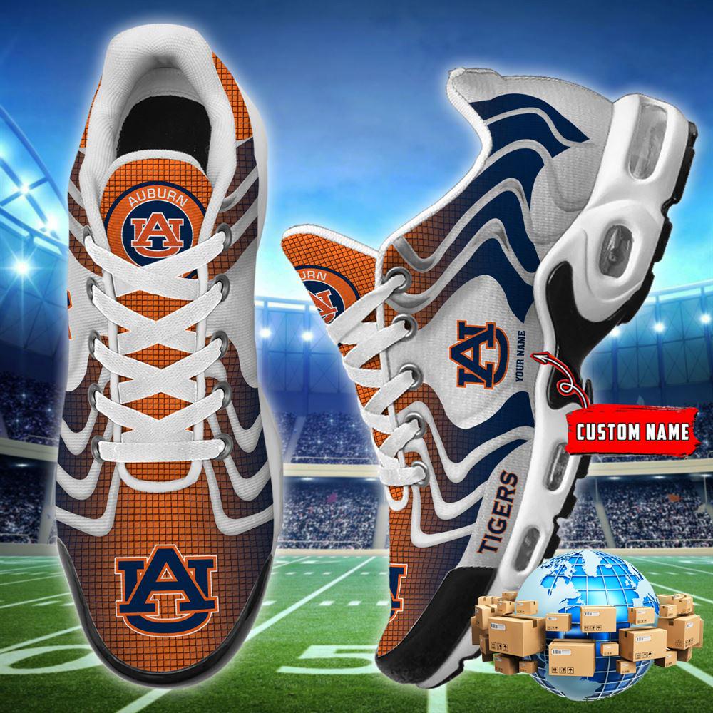 NCAA Auburn Tigers Football Team TN Shoes - Custom Name