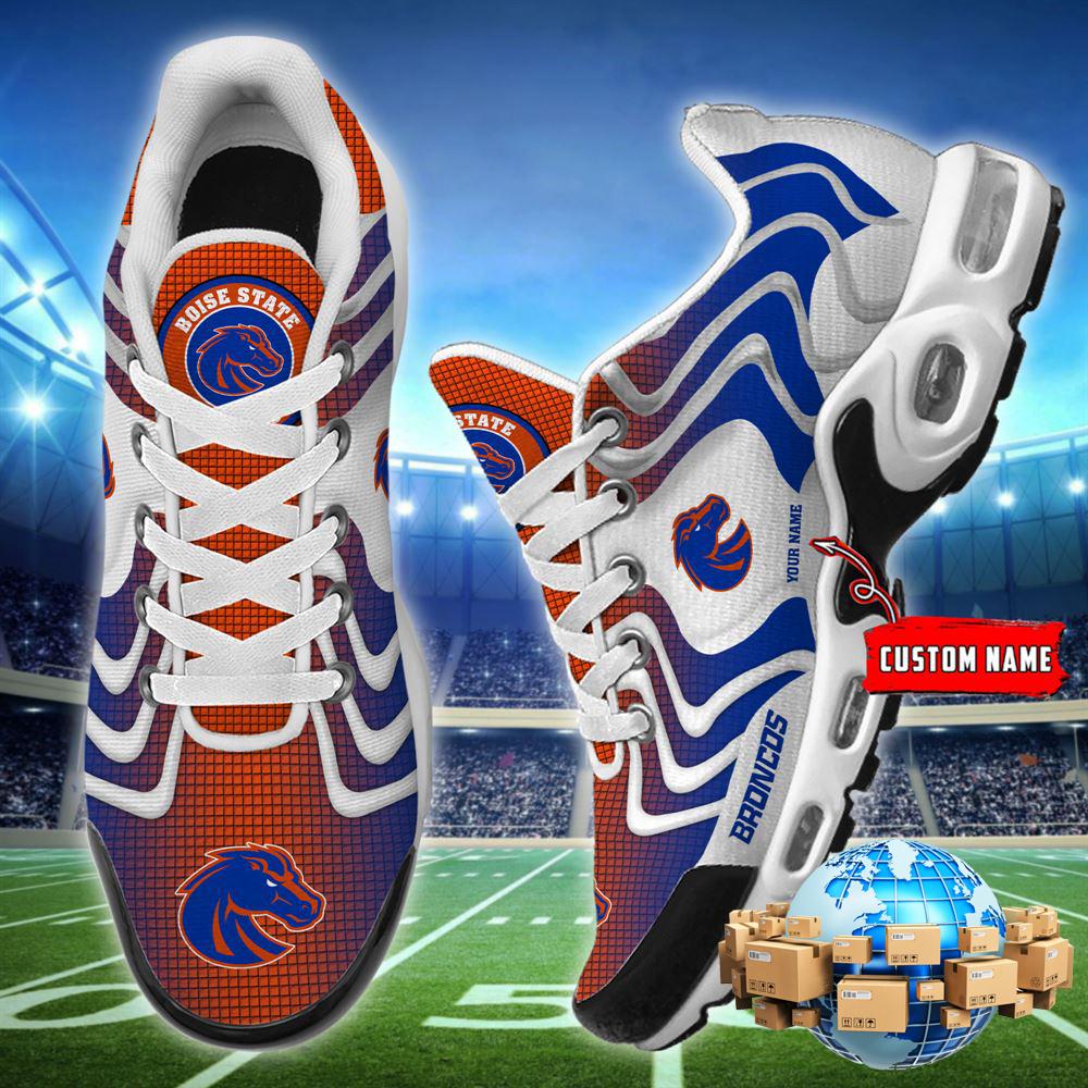 NCAA Boise State Broncos Football Team TN Shoes - Custom Name