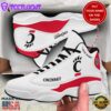 NCAA Cincinnati Bearcats Custom Name White Air Jordan 13 Shoes For Men And Women
