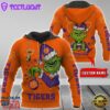 Ncaa Clemson Tigers Football Team The Grinch Custom Name Hoodie