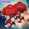 NCAA Cornell Big Red Flower Tropical Summer Beach Hawaiian Shirt