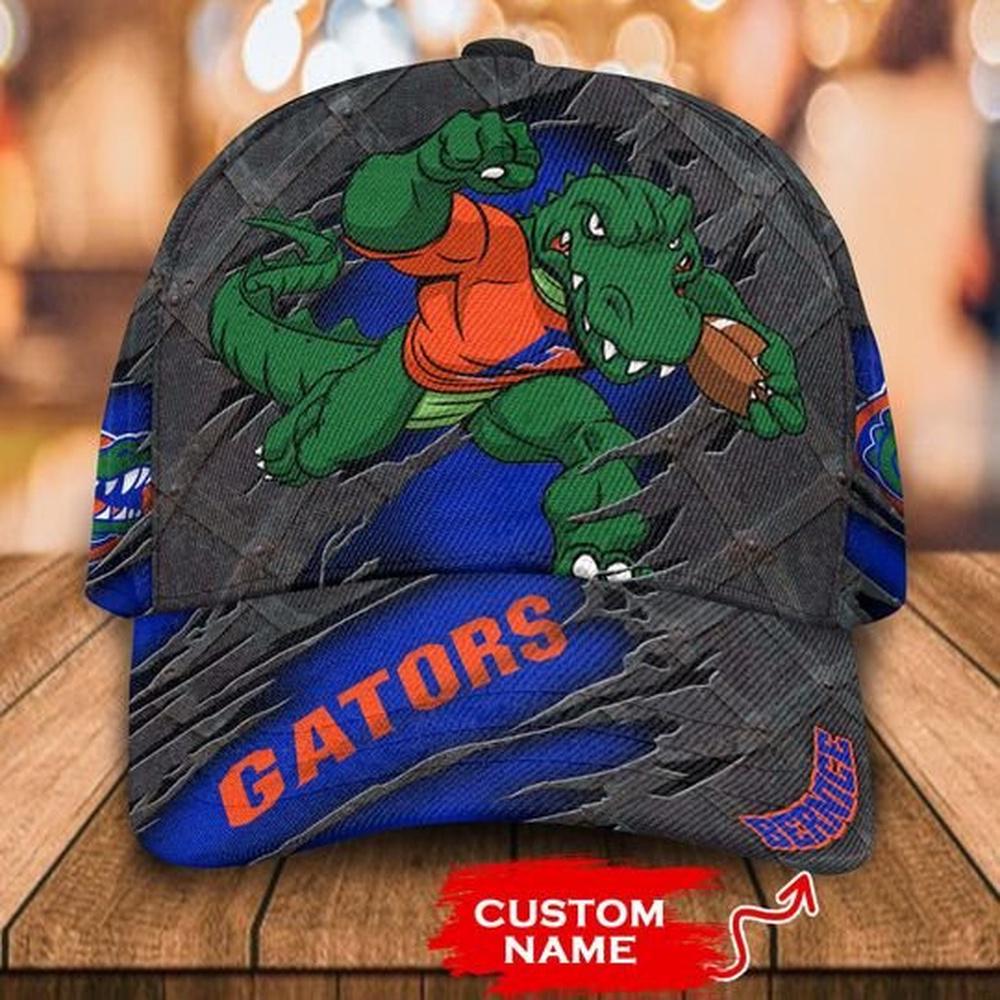 NCAA Florida gators 3D Mascot Custom Baseball Cap
