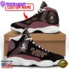 NCAA Florida State Seminoles Custom Name Garnet Black Air Jordan 13 Shoes For Men Women