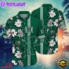 NCAA Hawaii Rainbow Warriors Flower Summer Aloha Button Hawaiian Shirt
