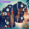 NCAA Illinois Fighting Illini Flower Summer Aloha Button Hawaiian Shirt