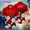 NCAA Indiana Hoosiers Flower Tropical Summer Beach Hawaiian Shirt
