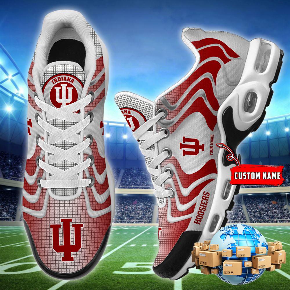 NCAA Indiana Hoosiers Football Team TN Shoes - Custom Name