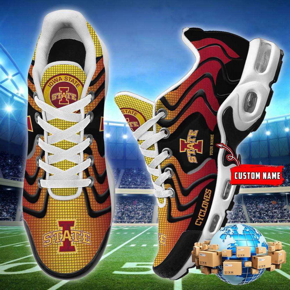 NCAA Iowa State Cyclones Football Team TN Shoes - Custom Name