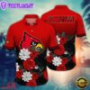 NCAA Louisville Cardinals Flower Tropical Summer Beach Hawaiian Shirt