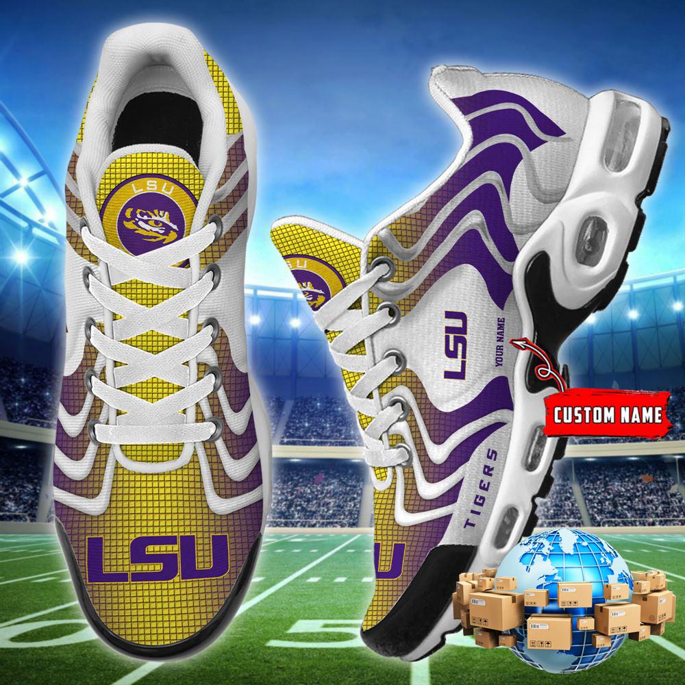 NCAA LSU Tigers Football Team TN Shoes - Custom Name