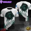 NCAA Michigan State Spartans Logo Team All Over Print T Shirt
