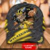NCAA Michigan Wolverines 3D Mascot Custom Baseball Cap
