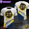 NCAA Michigan Wolverines Logo Team All Over Print T Shirt