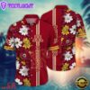 NCAA Minnesota Golden Gophers Flower Summer Aloha Button Hawaiian Shirt
