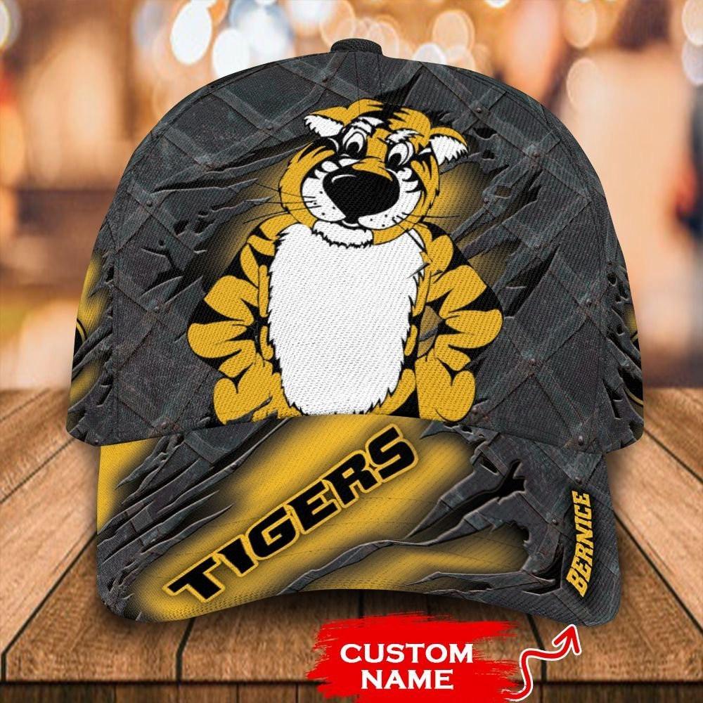 NCAA Missouri Tigers 3D Mascot Custom Baseball Cap