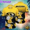 NCAA Missouri Tigers Flower Tropical Summer Beach Hawaiian Shirt