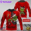 Ncaa Nc State Wolfpack Football Team The Grinch Custom Name Hoodie Gift Xmas 2 Ncaa Nc State Wolfpack Football Team The Grinch Custom Name Hoodie