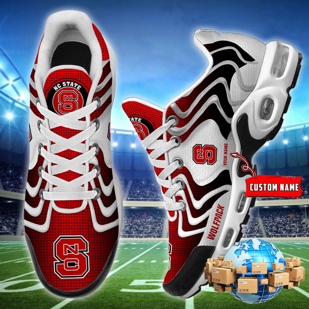 NCAA NC State Wolfpack Football Team TN Shoes - Custom Name